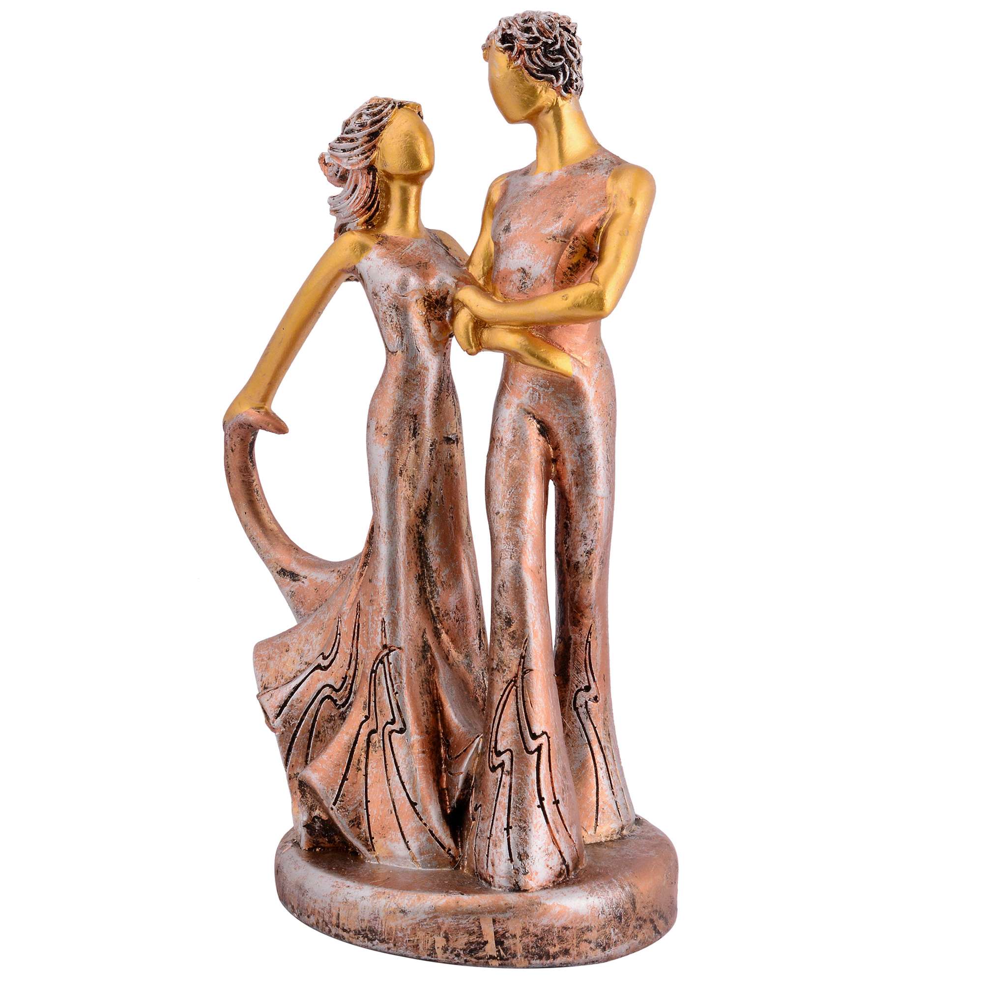 GREAT Valentine’s Day Gift For Girl & Boys symbolizes true love, Romantic Gift Showpieces golden brown - Image 4