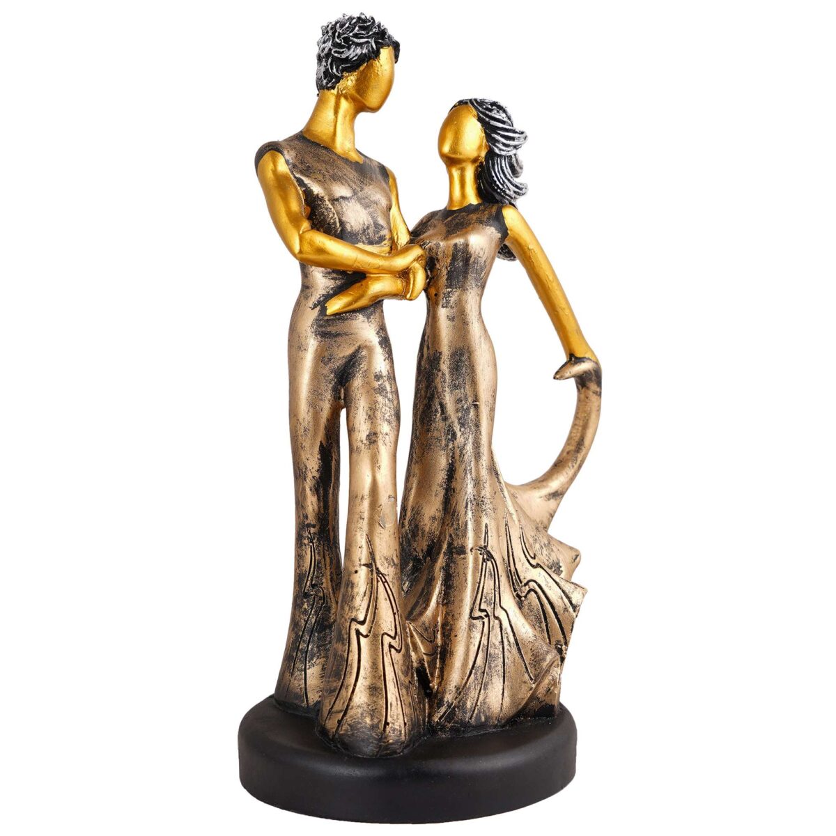 Great Valentine’s Day Gift For Girl & Boys symbolizes true love, Romantic Gift Showpieces Golden - Image 4
