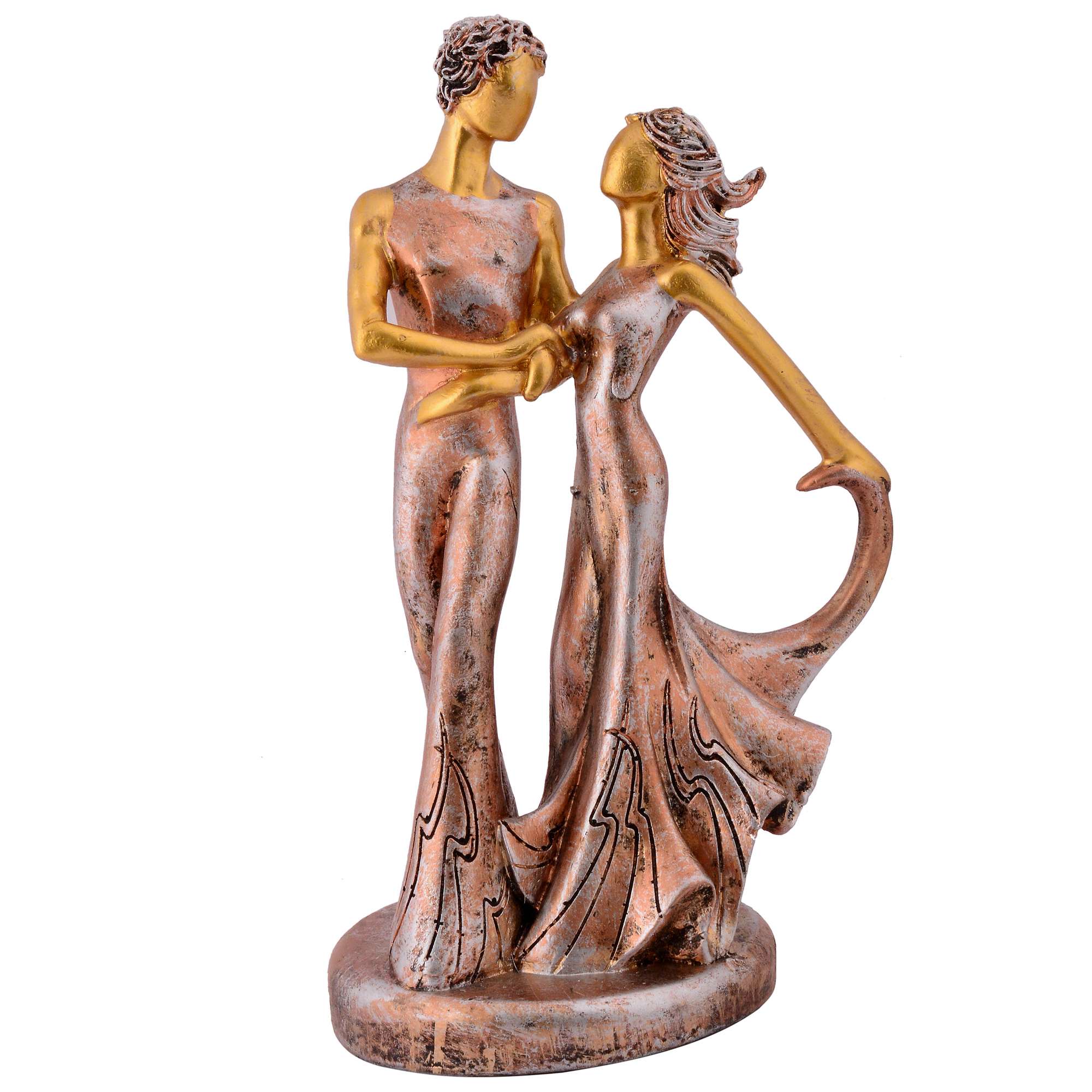 GREAT Valentine’s Day Gift For Girl & Boys symbolizes true love, Romantic Gift Showpieces golden brown - Image 3