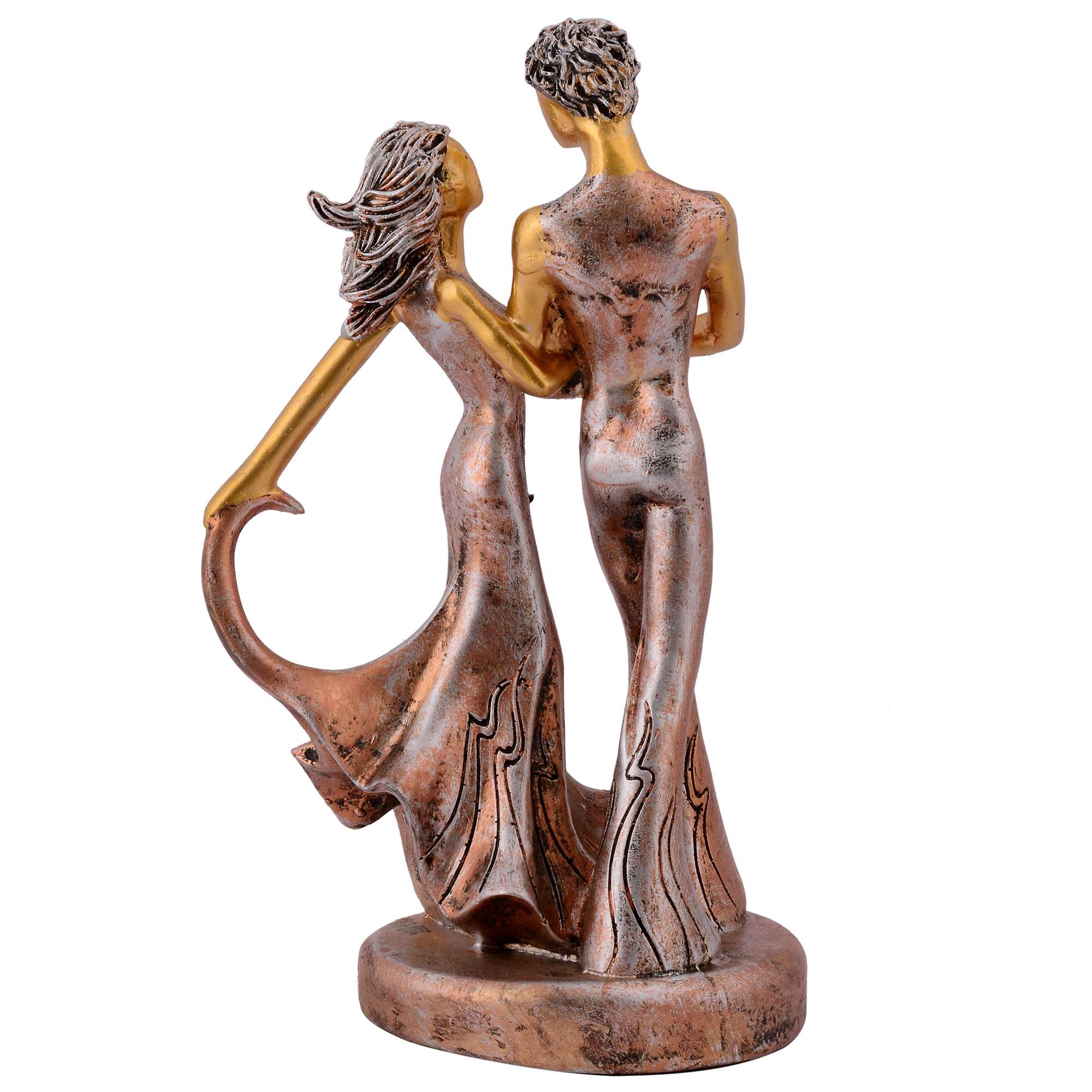 GREAT Valentine’s Day Gift For Girl & Boys symbolizes true love, Romantic Gift Showpieces golden brown - Image 2