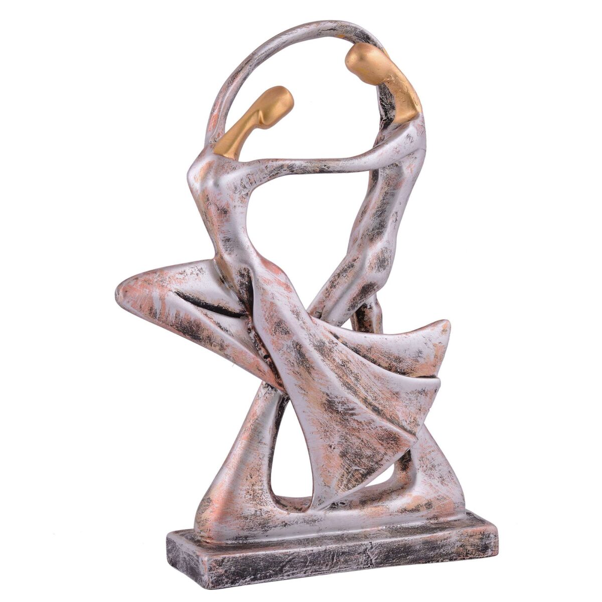 GREAT Valentine’s Day Gift For Girl & Boys symbolizes true love, Romantic Gift Showpieces silver brown - Image 3