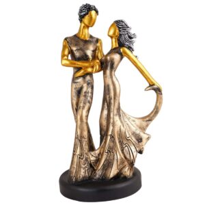 Great Valentine’s Day Gift For Girl & Boys symbolizes true love, Romantic Gift Showpieces Golden